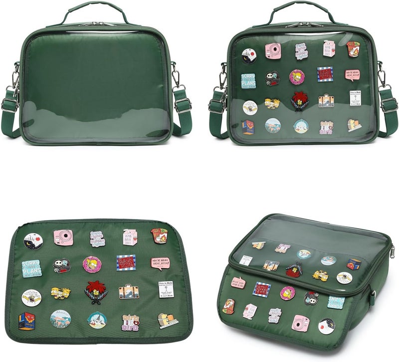 CHERRY SAUCE Dopamine Color Ita Bag Backpack Satchel Oxford Crossbody Messenger Shoulder Bag - Image 2